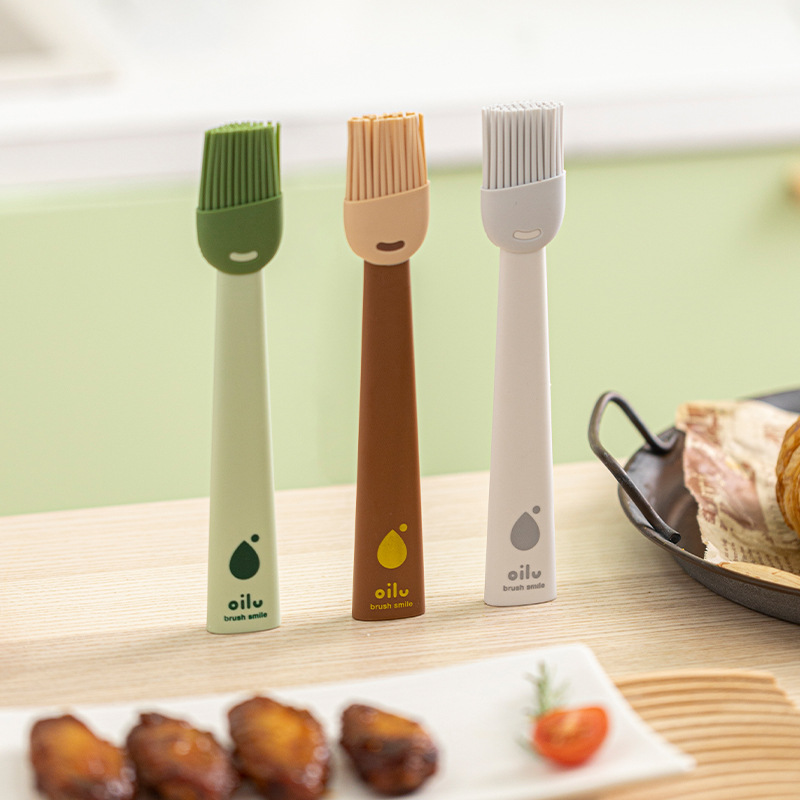 Kitchen Baking Brush - Kleiner Silikon-Pinsel Küchen-Backutensilien Hitzebeständiger Grillpinsel für