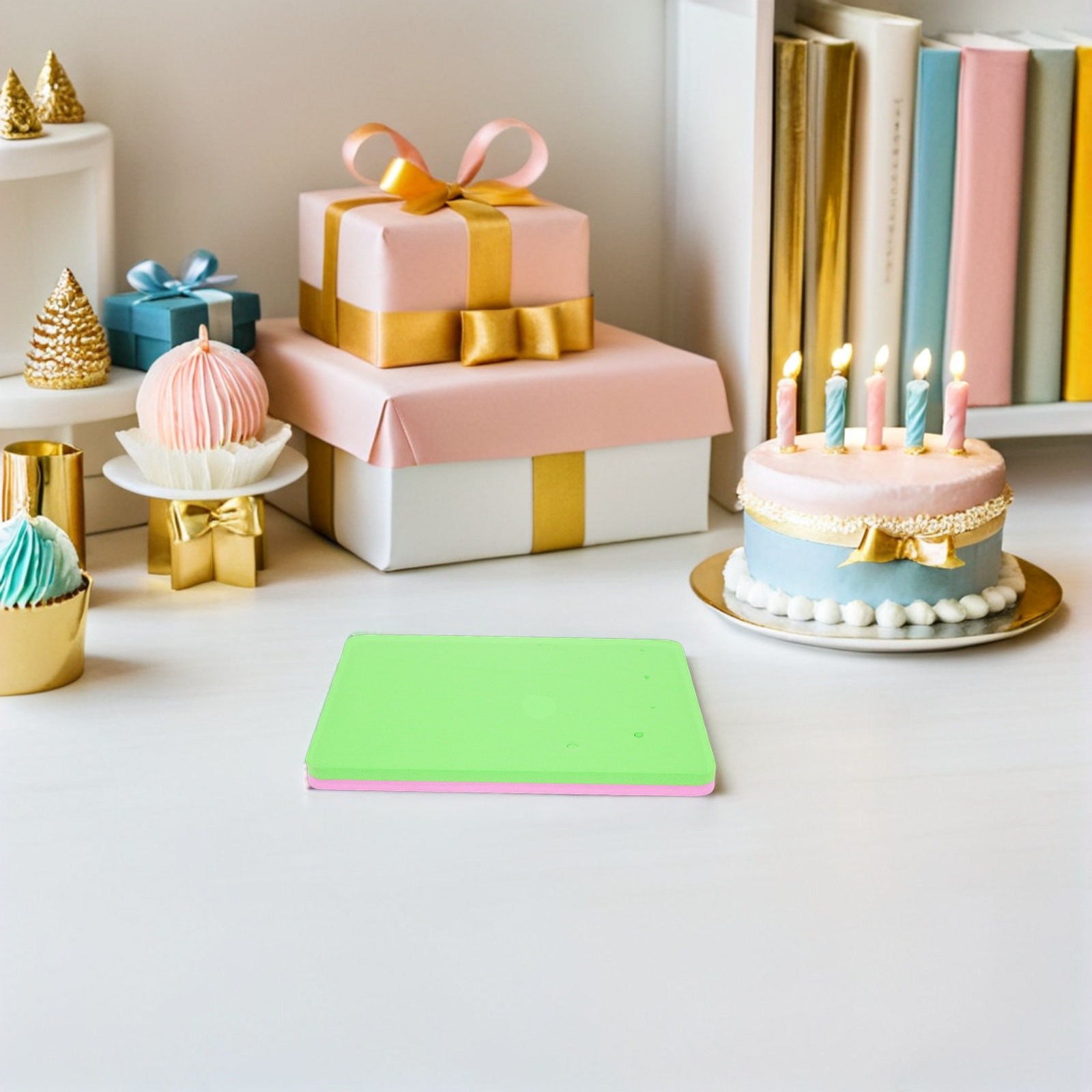 Kitchen Tools For Baking - 3-teiliges Fondant-Modellierpad Weicher Schwamm Rutschfeste Trocknungsmatte