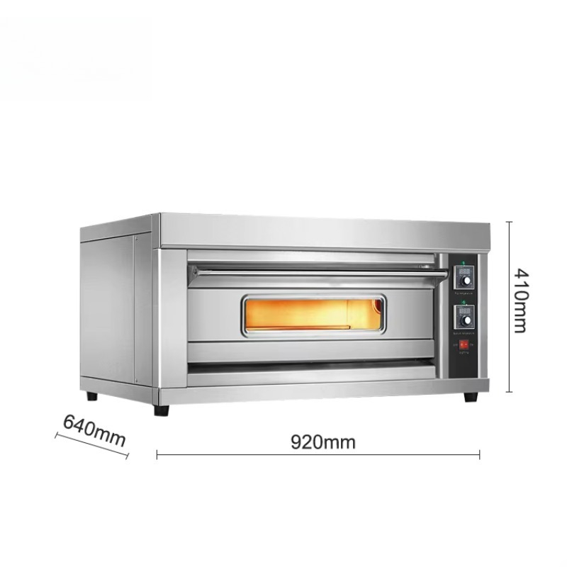 Commercial Kitchen Baking Oven - Maßgeschneiderter elektrischer Deckofen, 1 Deck, 2