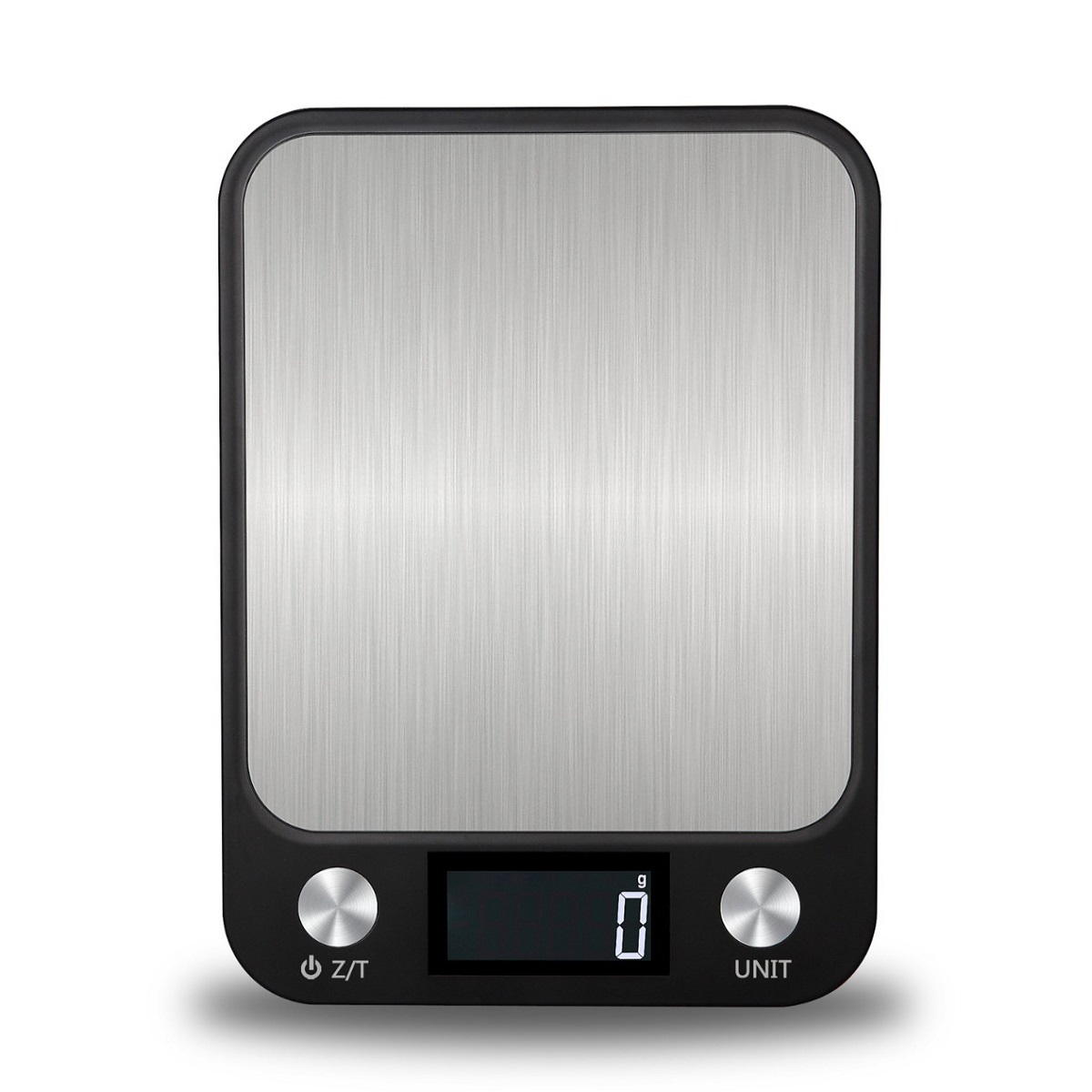Kitchen Baking Unit - 5kg/1g Digitale Küchenwaage aus Edelstahl mit