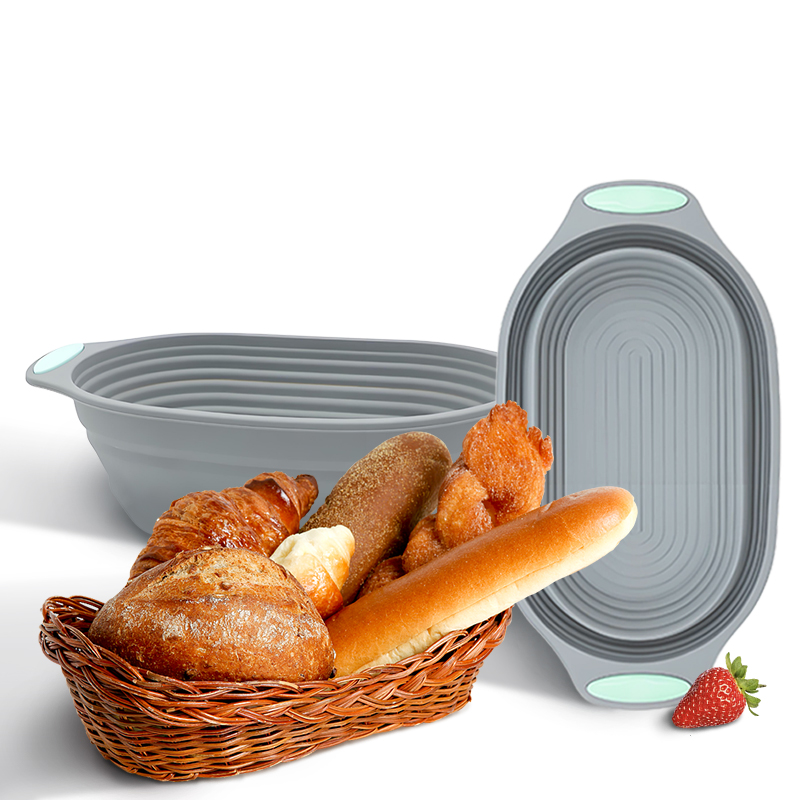 Kitchen Tools For Baking - 1 Stück Silikon Faltbarer Banneton Gärkorb