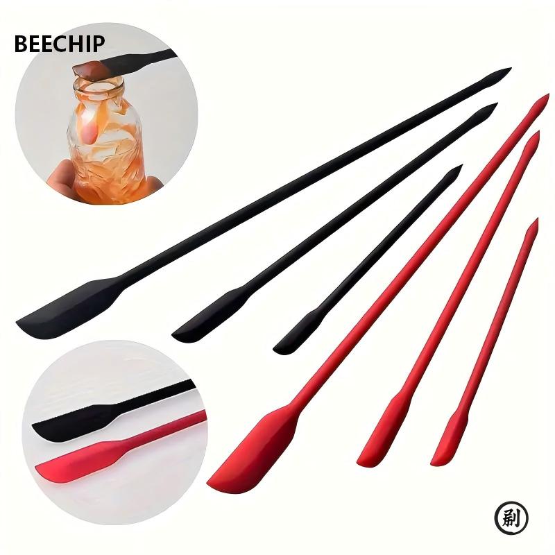 Kitchen Baking Kit - 3-teiliges Mini-Silikonspatel-Set - Hitzebeständig, Verschiedene Größen