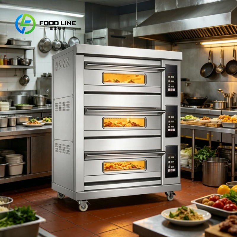 Commercial Kitchen Baking Oven - Gewerblicher Backofen aus Edelstahl für Brot,