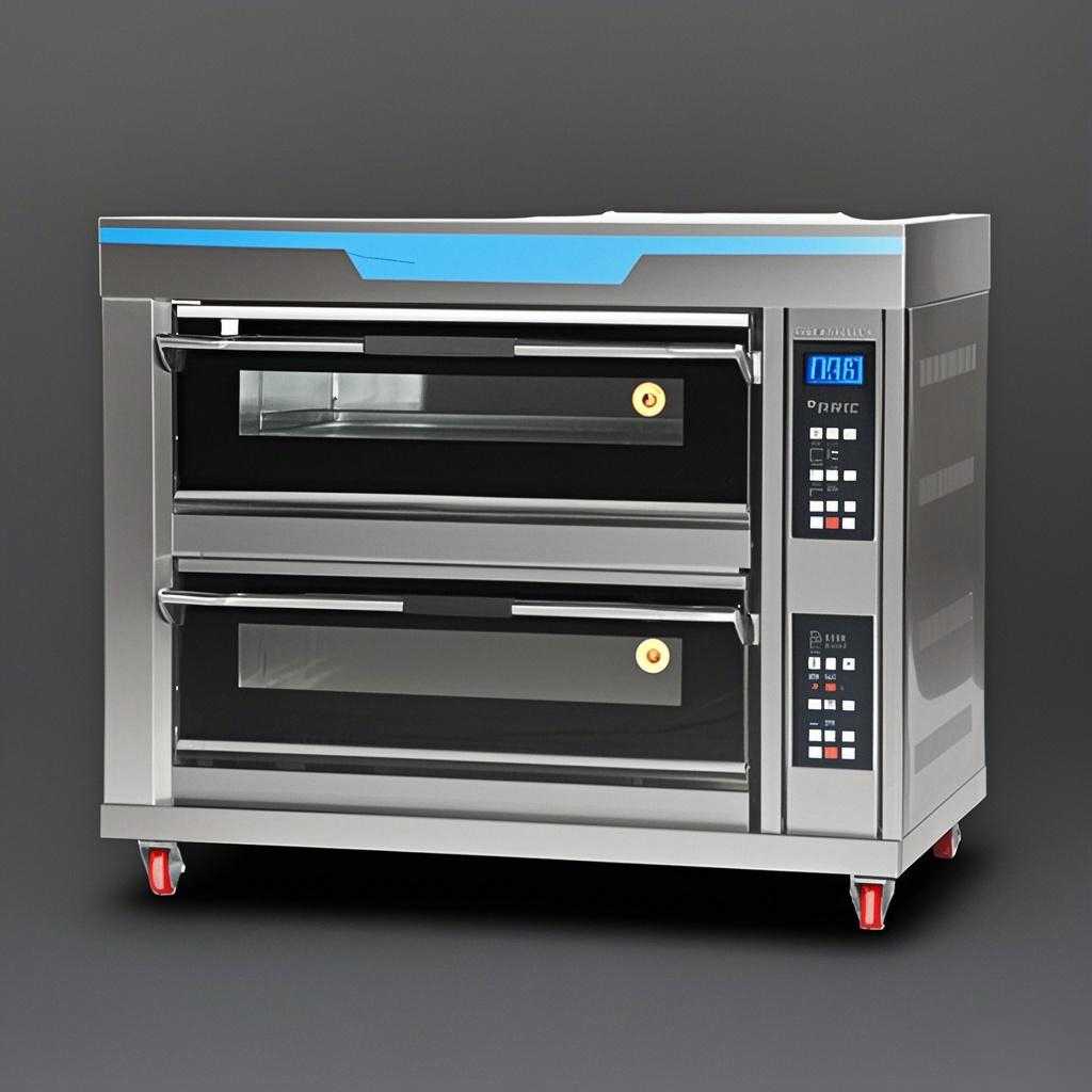 Commercial Kitchen Baking Oven - Backofen, Gewerblicher Industrieofen, Backofen mit Zwei