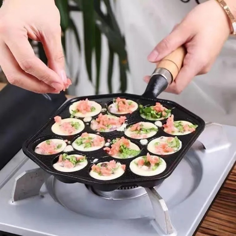 Backen Takoyaki Pfanne 14 Löch – Kitchen Baking Brush Bewertung und Preis