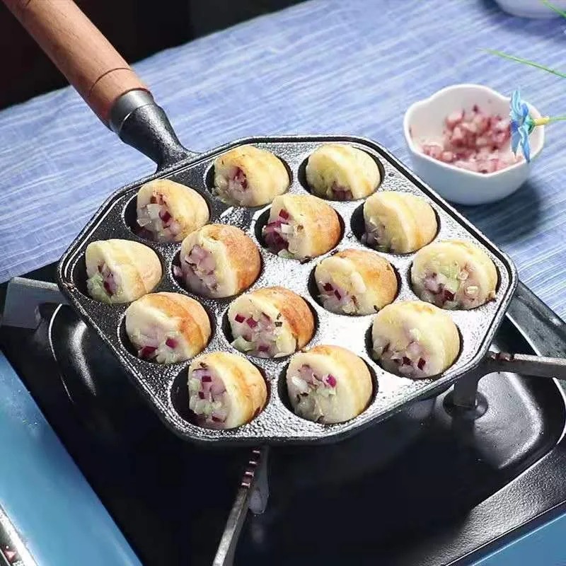 Backen Takoyaki Pfanne 14 Löch – Kitchen Baking Brush Bewertung und Preis