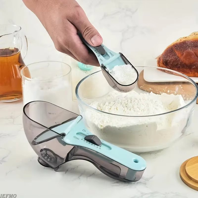 Verstellbarer Messlöffel zum B – Kitchen Baking Scale Bewertung und Preis