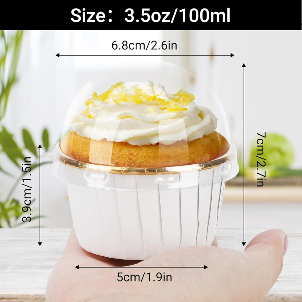 50 Stück Muffins Tasse Papier  – Kitchen Tools For Baking Bewertung und Preis