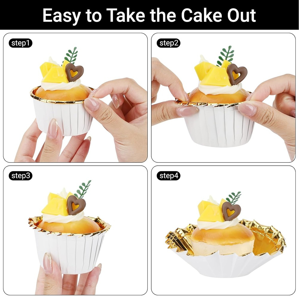 50 Stück Muffins Tasse Papier  – Kitchen Tools For Baking Bewertung und Preis