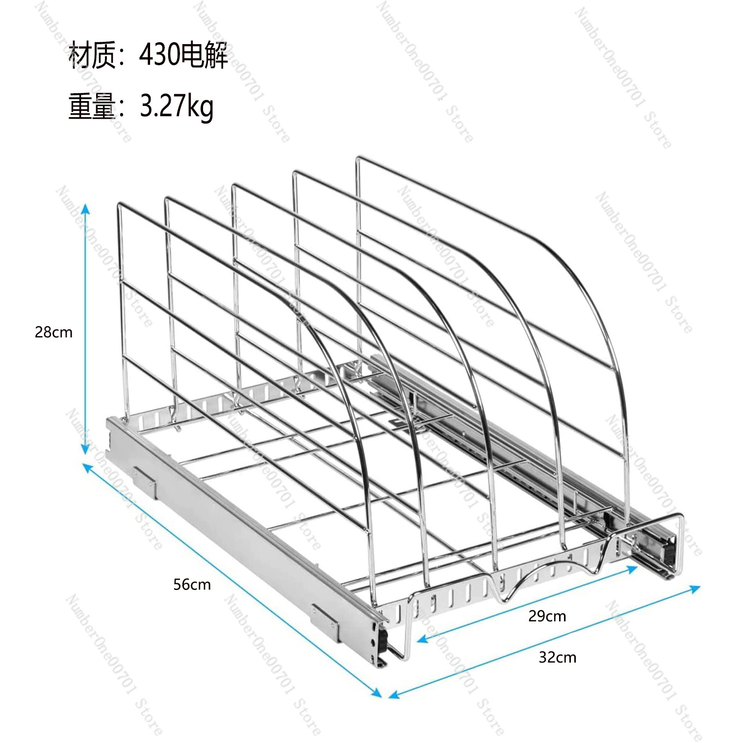 Ausziehbarer Küchenschrank-Org – Kitchen Baking Sheet Organizer Bewertung und Preis