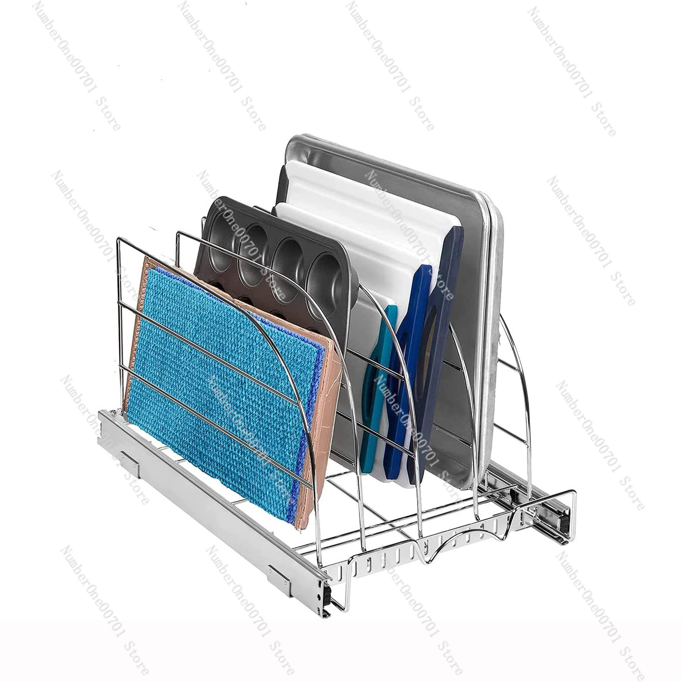 Ausziehbarer Küchenschrank-Org – Kitchen Baking Sheet Organizer Bewertung und Preis
