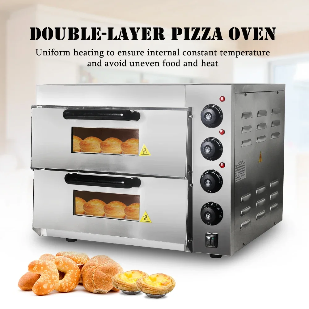 HomeWise Kommerzielle Doppelsc – Commercial Kitchen Baking Oven Bewertung und Preis