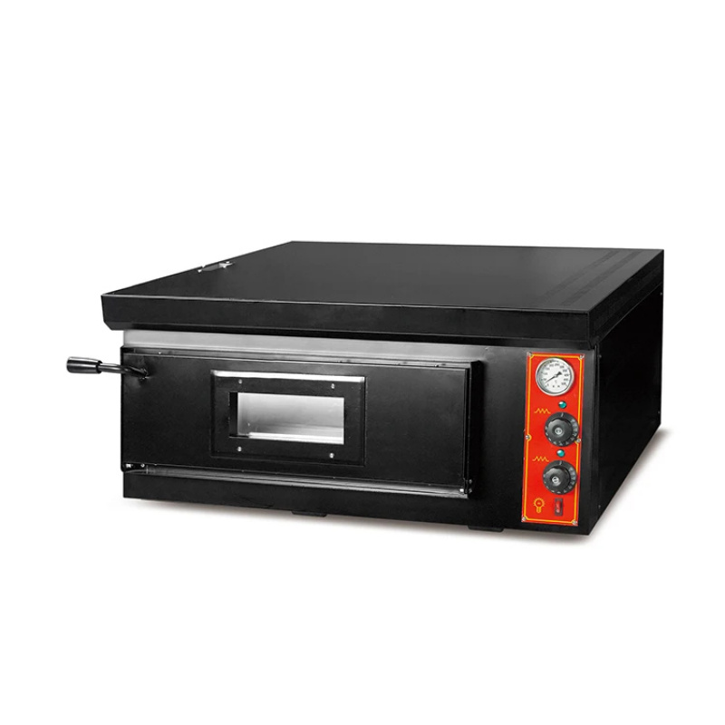 Edelstahl-Einzeldeck-Pizzaofen – Commercial Kitchen Baking Oven Bewertung und Preis