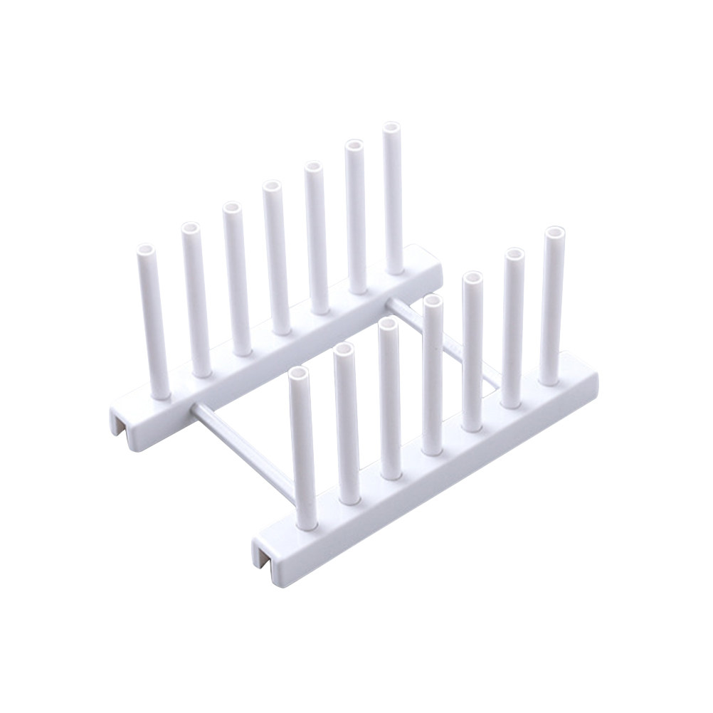 Weißer Kunststoff-Geschirrstän – Kitchen Baking Sheet Organizer Bewertung und Preis