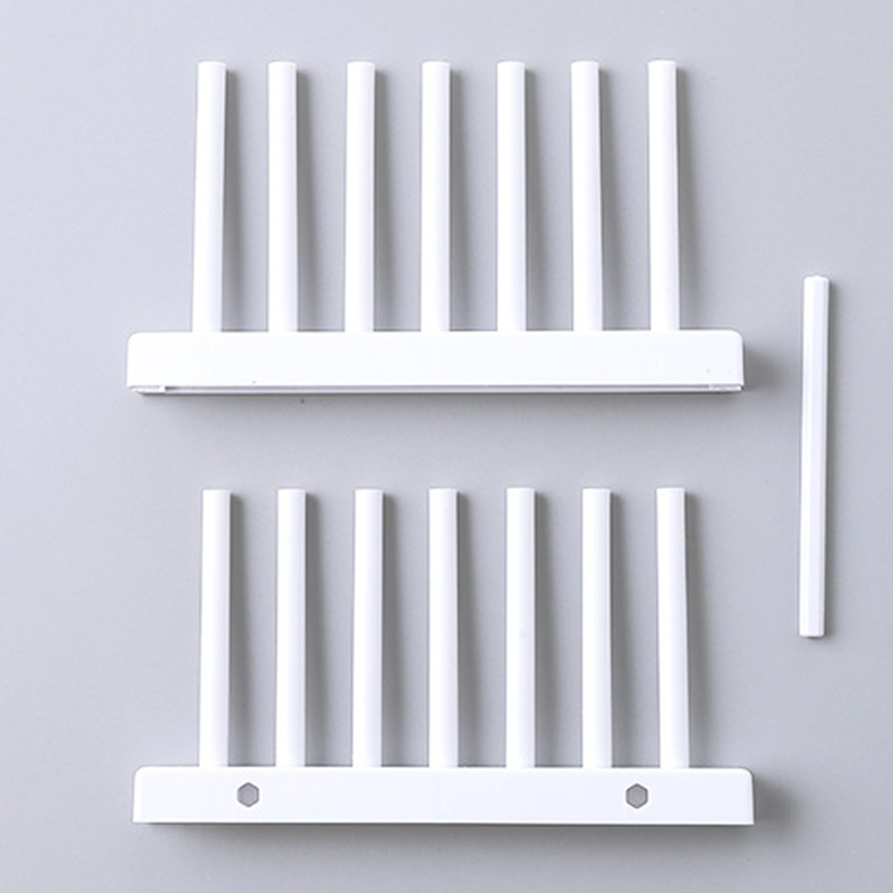 Weißer Kunststoff-Geschirrstän – Kitchen Baking Sheet Organizer Bewertung und Preis