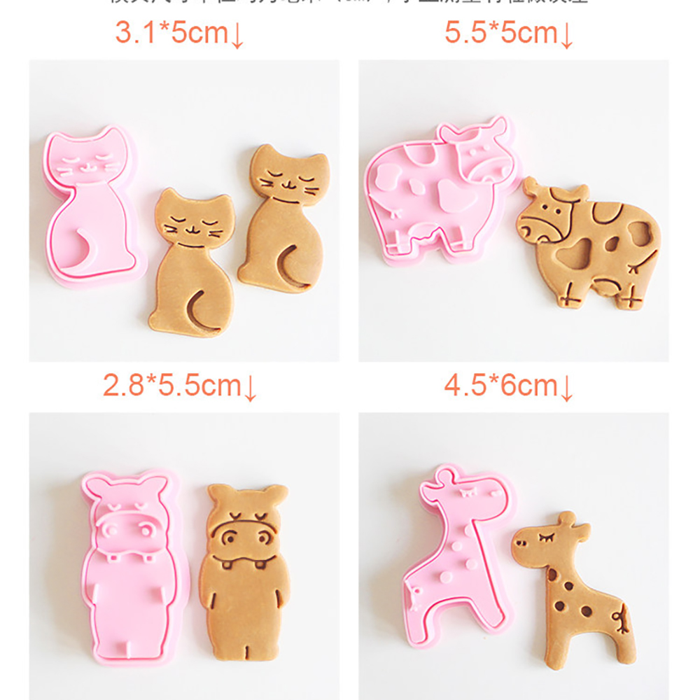 Zoo-Tiermotive Keksausstecher  – Kitchen Baking Cookies Bewertung und Preis