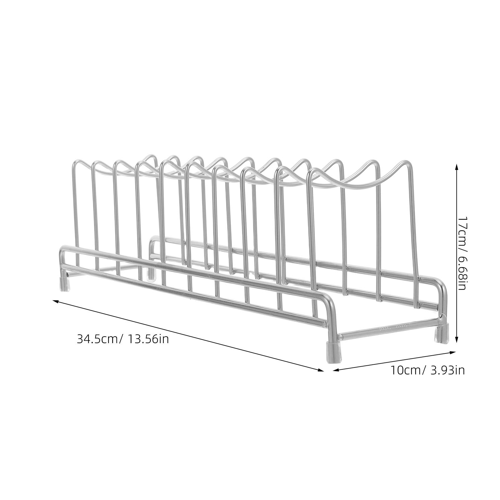 Edelstahl-Topfdeckelhalter mit – Kitchen Baking Sheet Organizer Bewertung und Preis