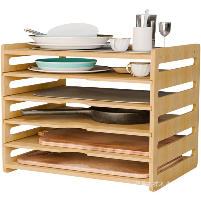 Küchenregal aus Massivholz, me – Kitchen Baking Sheet Organizer Bewertung und Preis