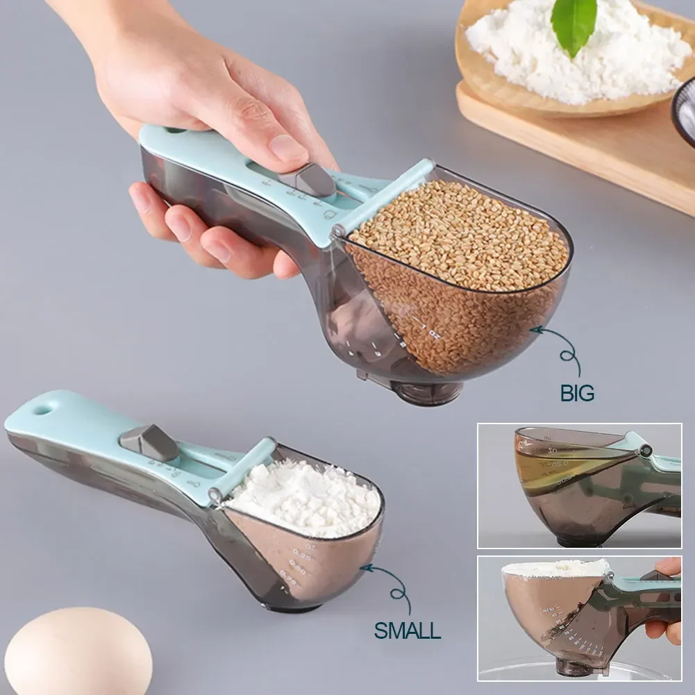 Verstellbarer Messlöffel mit S – Kitchen Baking Scale Bewertung und Preis