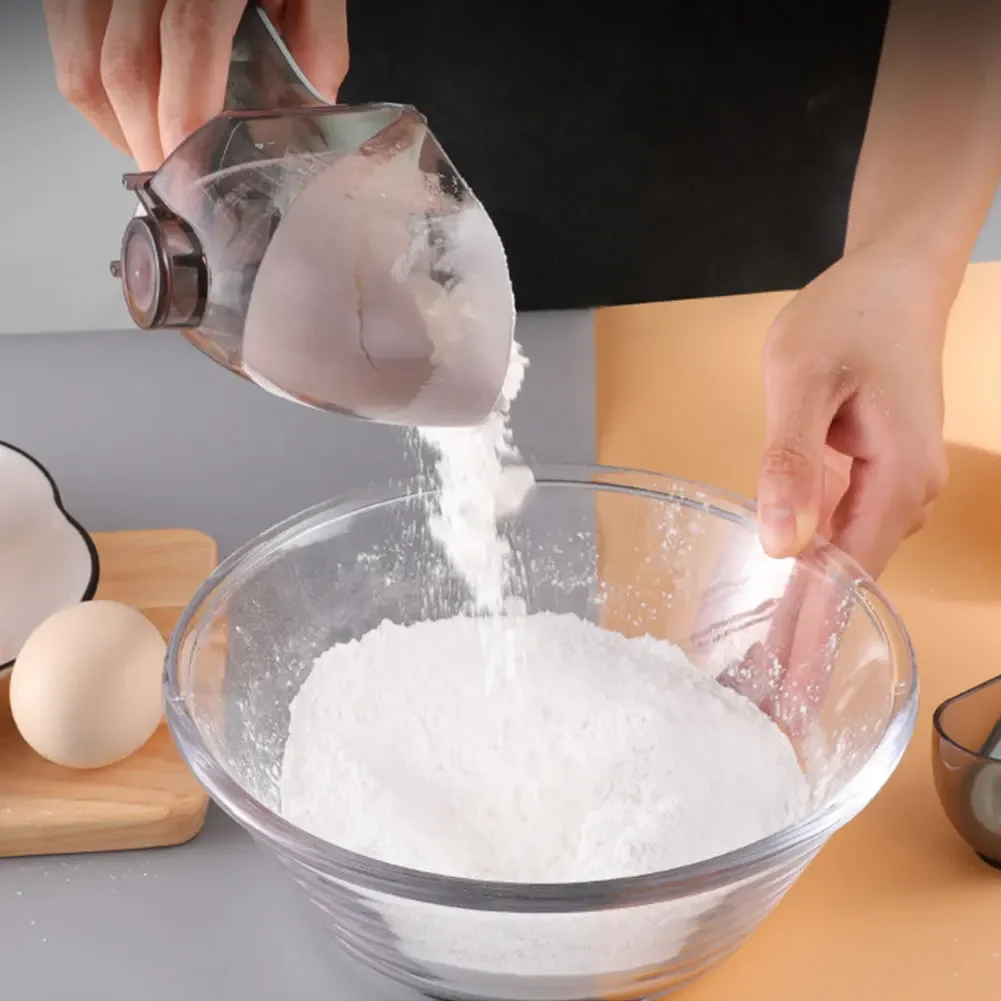 Verstellbarer Messlöffel mit S – Kitchen Baking Scale Bewertung und Preis