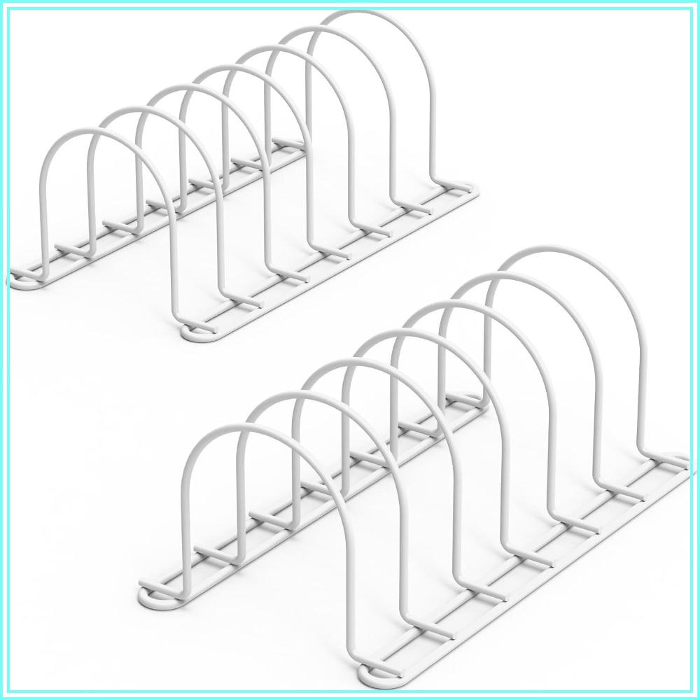 Vertikaler Tellerorganizer für – Kitchen Baking Sheet Organizer Bewertung und Preis