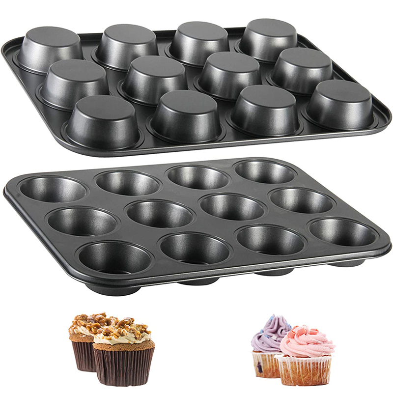 LMETJMA Muffin-Tablett, Cupcak – Muffin Tin Nonstick Bewertung und Preis