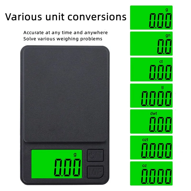 200/500/1000g 0,01g Mini-Digit – Kitchen Baking Scale Bewertung und Preis