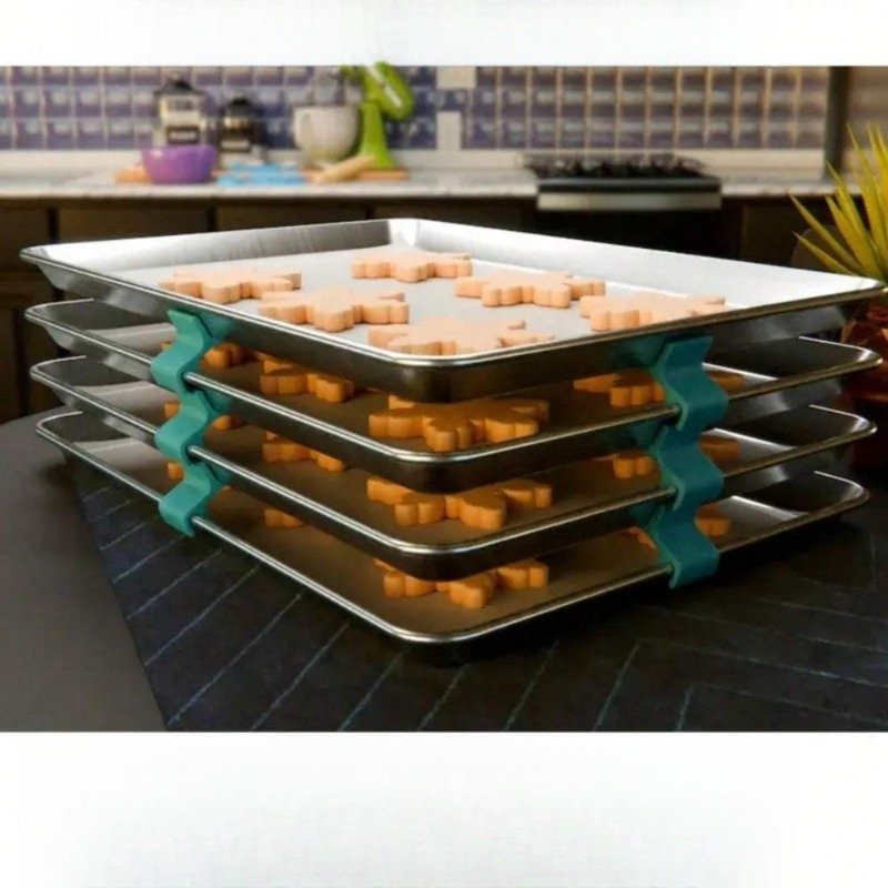 Stapelbarer Keksblatt-Organize – Kitchen Baking Sheet Organizer Bewertung und Preis