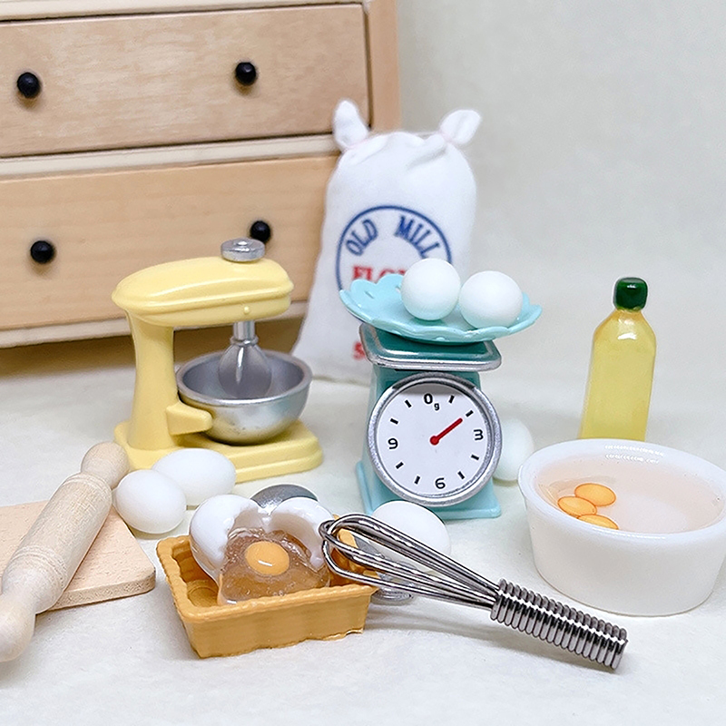 1Set 1:12 Puppenhaus Miniatur  – Kitchen Tools For Baking Bewertung und Preis