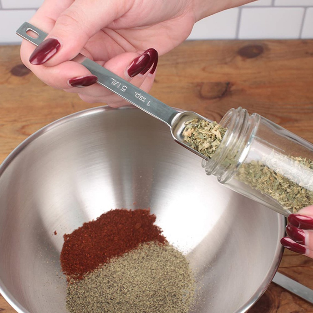 6 Stück Edelstahl Messlöffel m – Kitchen Baking Scale Bewertung und Preis