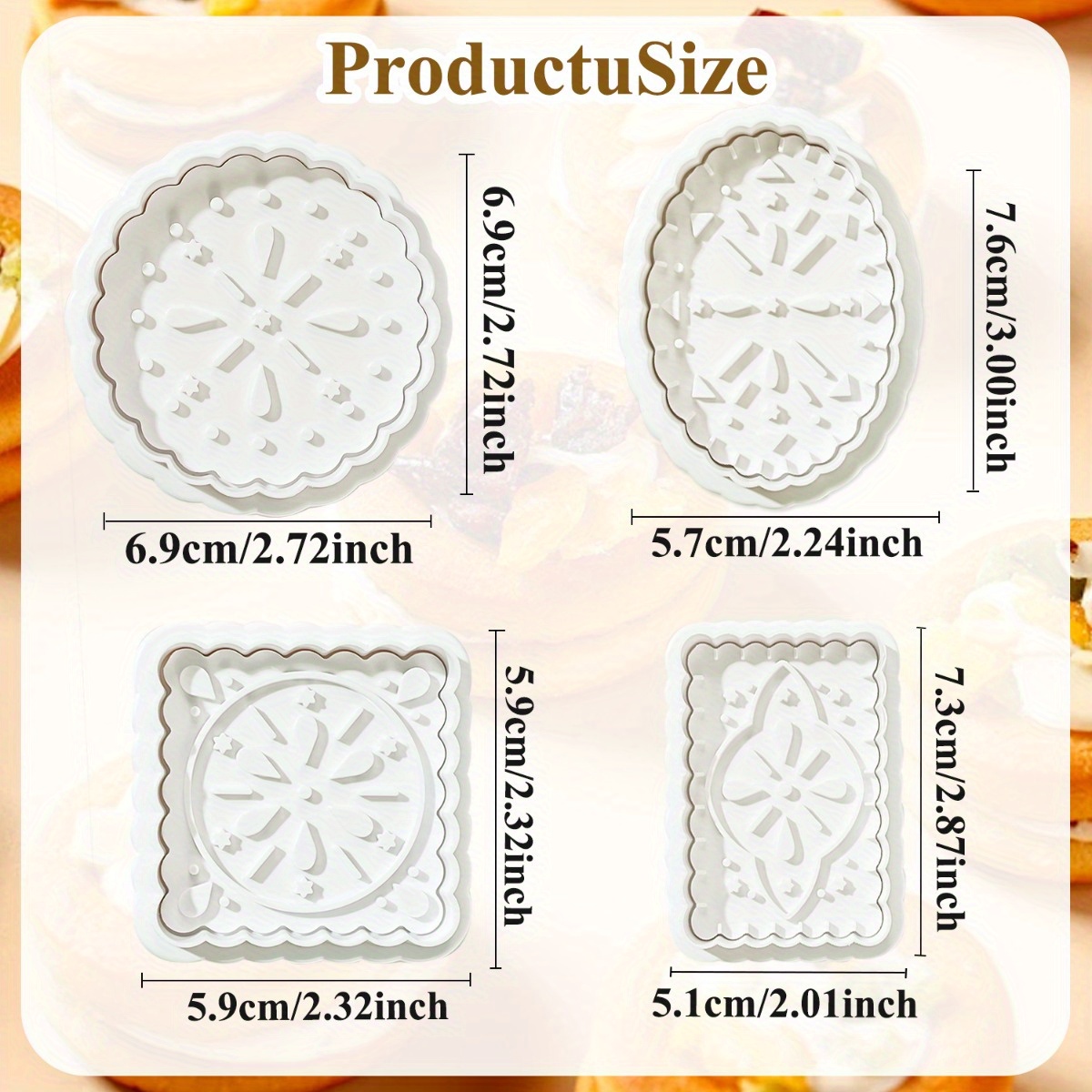 Cookie Form Drücken Typ Sandwi – Kitchen Baking Cookies Bewertung und Preis