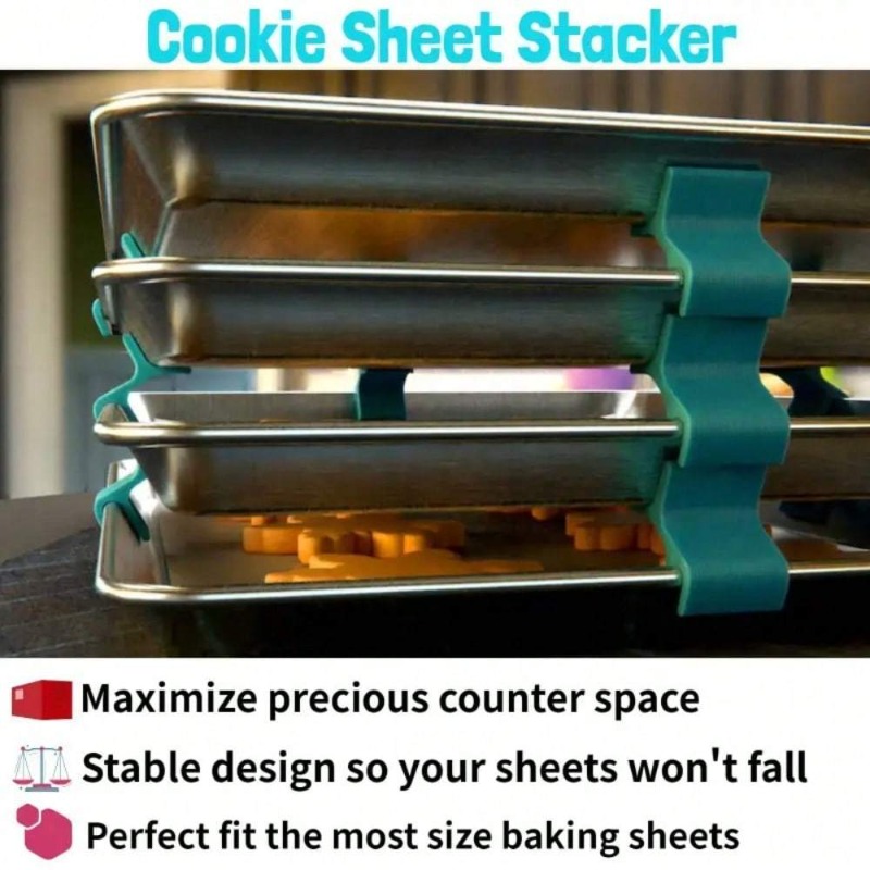 Stapelbarer Backblech-Organize – Kitchen Baking Sheet Organizer Bewertung und Preis